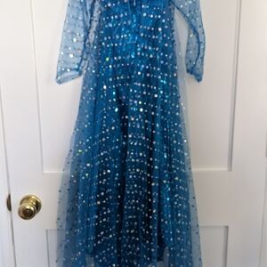 Sparkling Blue Kids Costume